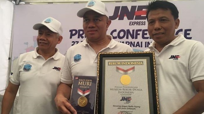 JNE Raih  Penghargaan Indonesia Most Experiential Brand Activation Award 2018