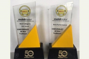 The New Chevrolet Trailblazer Sabet Dua Penghargaan di Ajang Indonesian Car of The Year (ICOTY)