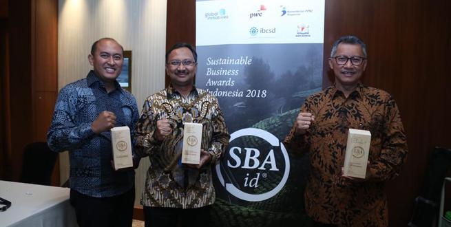Pertamina Raih Tiga Penghargaan Sustainable Business Awards Indonesia 2018