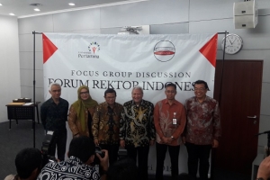 Universitas Pertamina Jadi Tuan Rumah Pertemuan Forum Rektor Indonesia