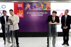 Resmi, Ajinomoto Co Jadi Sponsor Utama SEA Games Ke-30 di Filipina
