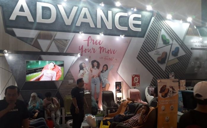 Hadir di Jakarta Fair, ADVANCE Pamer Sofa Pijat Pertama di Indonesia