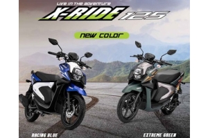 Yamaha Segarkan Tampilan X-Ride dengan Warna Baru