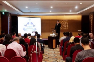 Franchise Depo Air Minum Biru Gelar Seminar Peluang Bisnis Investasi Properti Biru