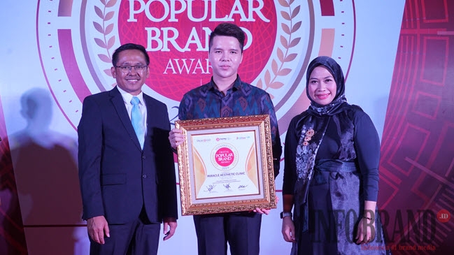 Miracle Aesthetic Clinic Kembali Raih Penghargaan Indonesia Digital Popular Brand Award 2019
