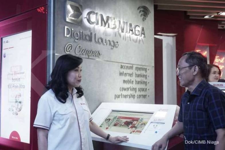CIMB Niaga Resmikan Digital Lounge @Campus di Bandung