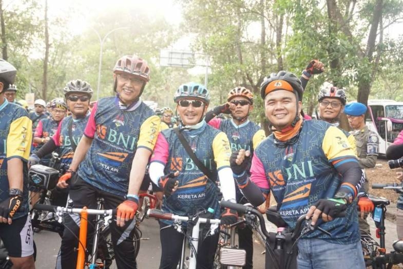 Go Green, BNI Syariah Implementasikan Program Bike to Work