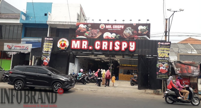 Mr Crispy Resmikan Cabang Baru di Jatiwaringin