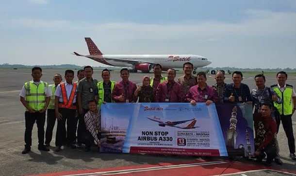 Batik Air Buka Rute Penerbangan Surabaya – Madinah