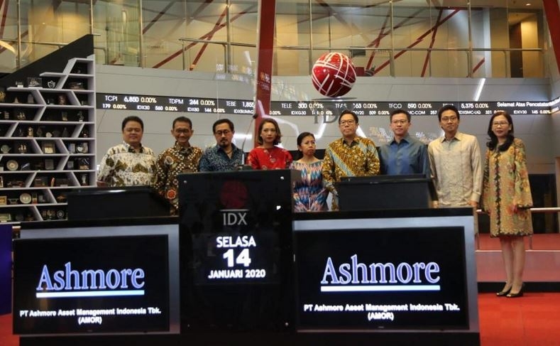 Ashmore Jadi Manajer Investasi Pertama yang Melantai di Bursa Saham