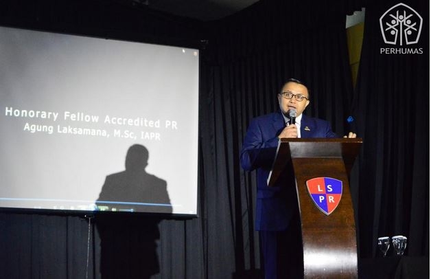 Agung Laksamana Raih Gelar Kehormatan Dari ASEAN PR Network