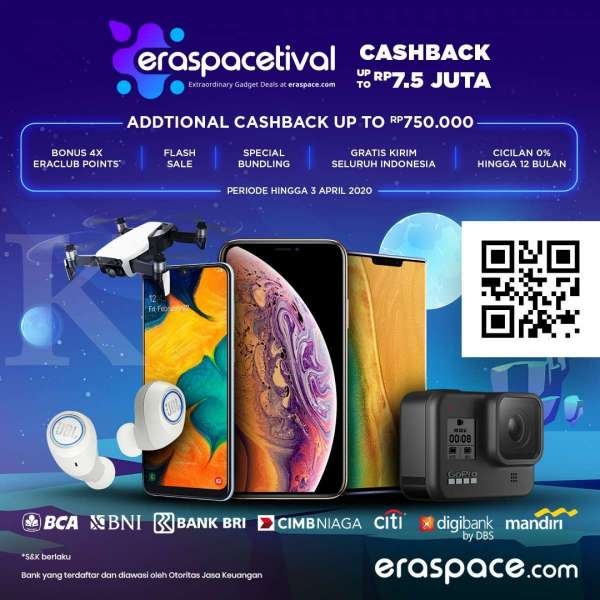 Erajaya Group Gelar Eraspacetival, Festival Gadget Online Terbesar dan Terlengkap