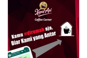 Konsumen #DirumahAja, Coffee Corner Kapal Api Hadirkan Layanan Home Delivery Service