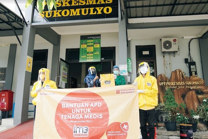 Indosat Ooredoo Salurkan Bantuan Untuk Lawan Pandemi Covid-19