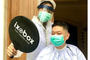 Ixobox Hadirkan Layanan Gunting Rambut #DiRumahAja