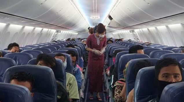 Mulai Terbang Lagi, Lion Air Group Terapkan Physical Distanding di Dalam Pesawat