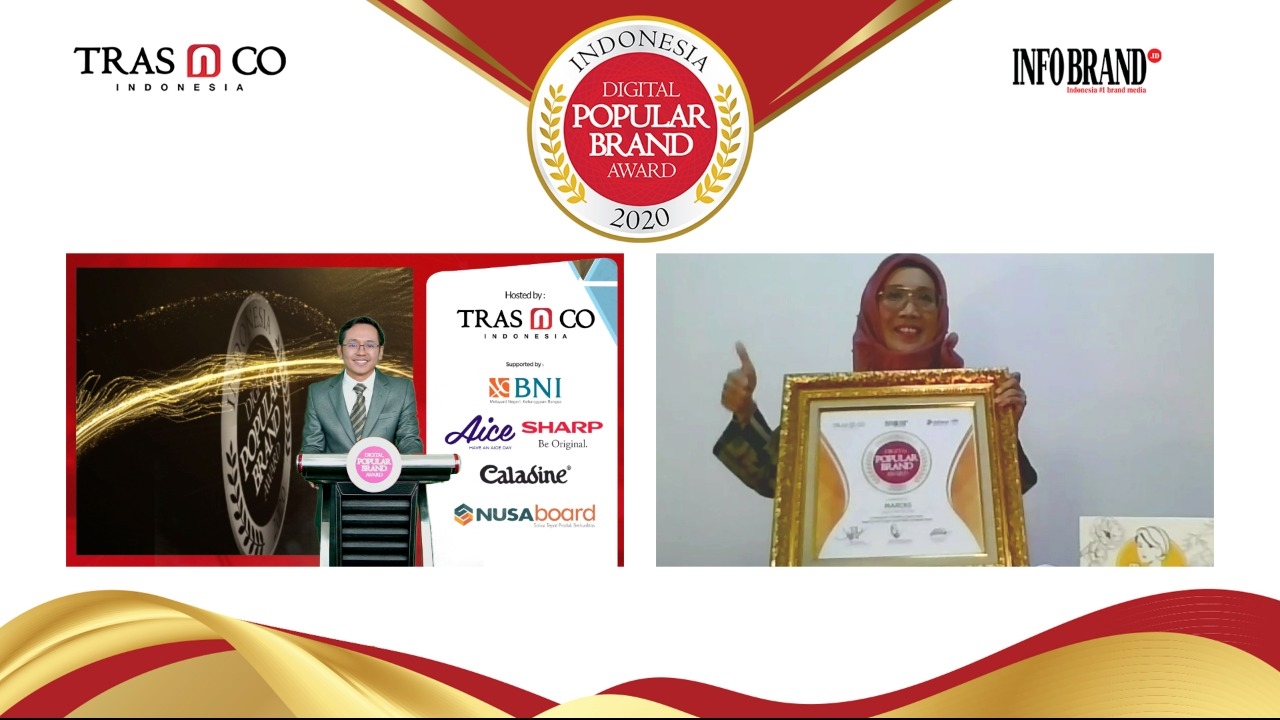 Ini Rahasia Marcks Cetak Hattrick Penghargaan Indonesia Digital Popular Brand Award