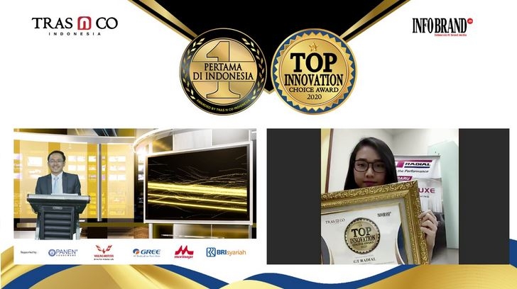 GT Radial Champiro Luxe Raih Penghargaan Top Innovation Choice Award 2020
