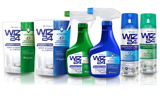 Lengkapi Lini Produk Anti Bakteri, Wings Care Luncurkan WIZ 24