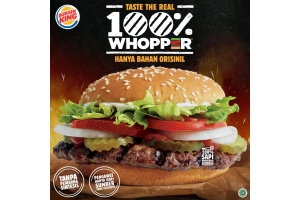 Burger King Luncurkan Whopper Baru dengan Bahan-bahan Autentik