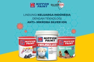 Gunakan Teknologi Silver-Ion, Nippon Paint Kembangkan Cat/Pelapis Anti Virus