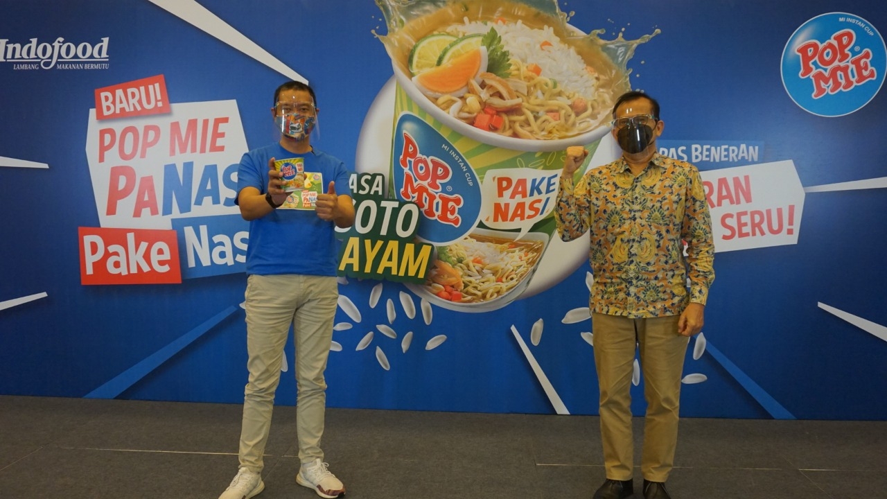 Pertama di Indonesia, Pop Mie ini Dihadirkan untuk Dimakan Pakai Nasi