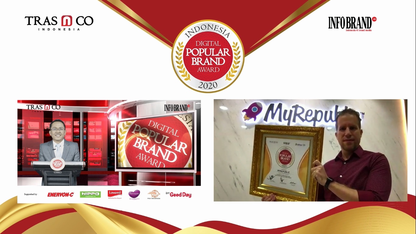 Miliki Puluhan Ribu Pengikut, My Republic Sebet Indonesia Digital Popular Brand Award