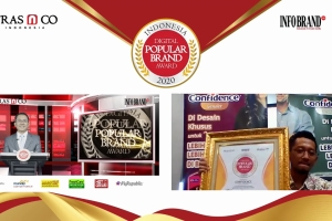 Terus Berinovasi di Dunia Digital, Confidence Raih Indonesia Digital Popular Brand Award 2020