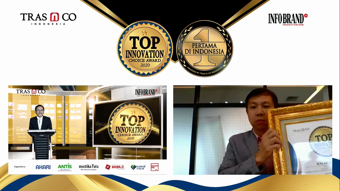 Hadirkan Produk Suplemen, Kalbe Farma Raih Top Innovation Choice Award Award