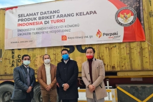 Gandeng UMKM, PERPAKI Dirikan Sentra Distribusi Briket Arang Kelapa di Turki
