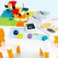 Fun Bricks Table, Meja Bermain dan Belajar Mendukung Montessori
