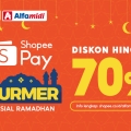 Bayar Pakai ShopeePay, Belanja di Alfamart dan Alfamidi Makin Murah di Bulan Ramadhan