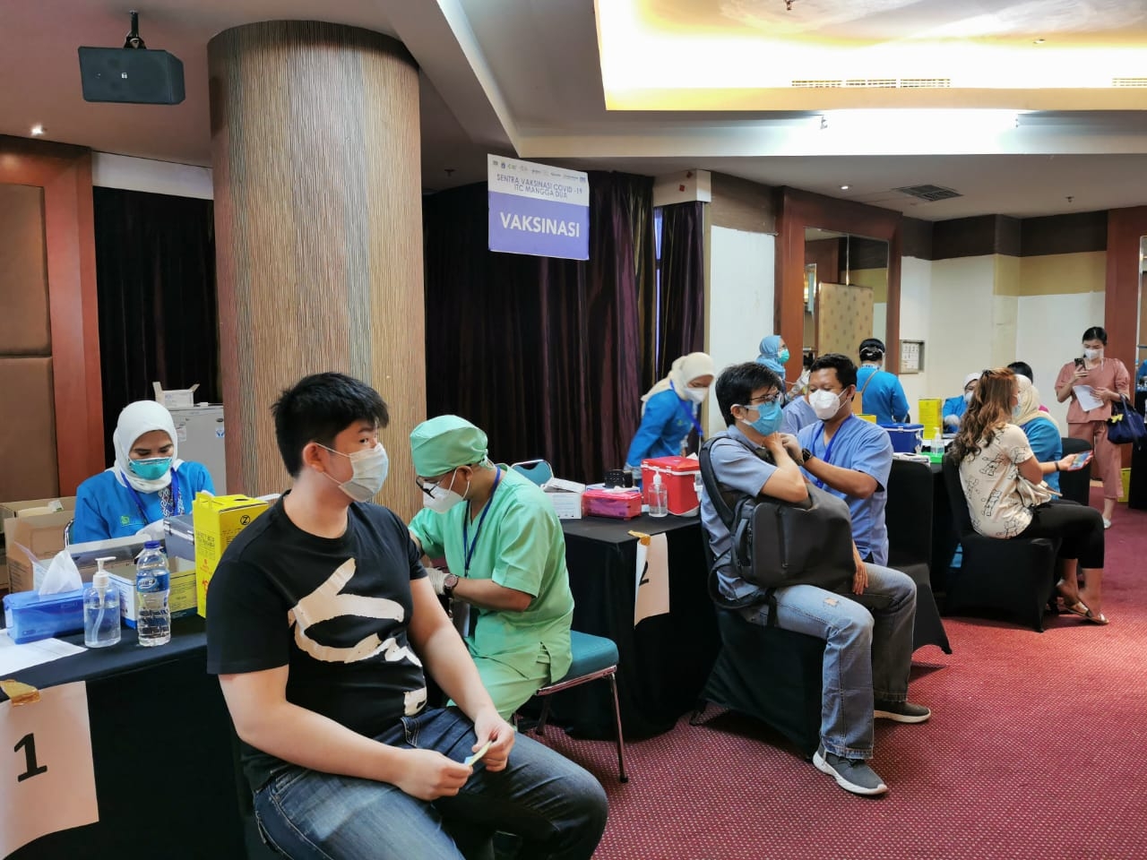 ITC Mangga Dua jadi Sentra Vaksin bagi 15.000 Pelaku UMKM di Jakarta