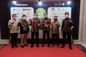 Kideco Raih Bintang Lima Top CSR Award 2021
