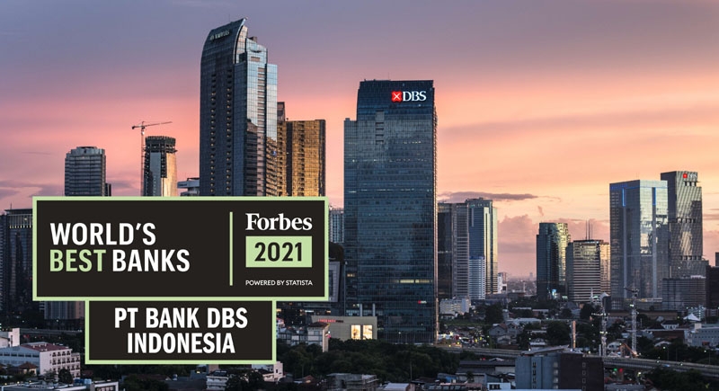 Bank DBS Sabet #1 World’s Best Banks di Indonesia dari Forbes
