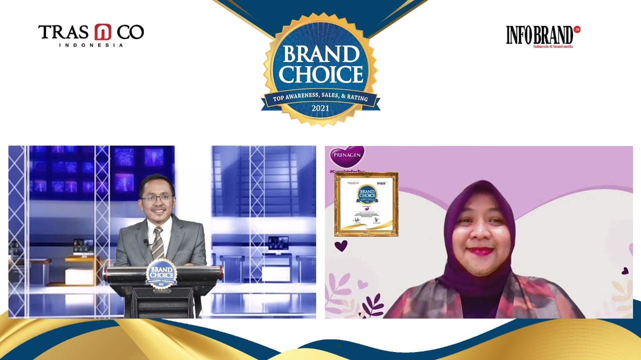 Punya Nutrisi Lengkap Ibu dan Buah Hati, Prenagen Sabet Brand Choice Award 2021
