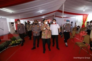 Mayora Group Bantu Sukseskan Program Nyok! Kite Vaksin di Polda Metro Jaya
