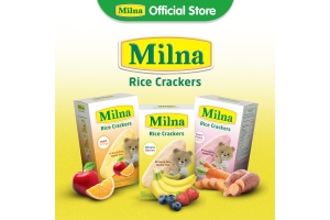 Milna Rice Crackers Siap Hadir Temani Cemilan Si Buah Hati!
