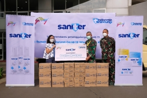 Godrej Indonesia Sumbang 30.000 Sanitizer ke Wisma Atlet Kemayoran