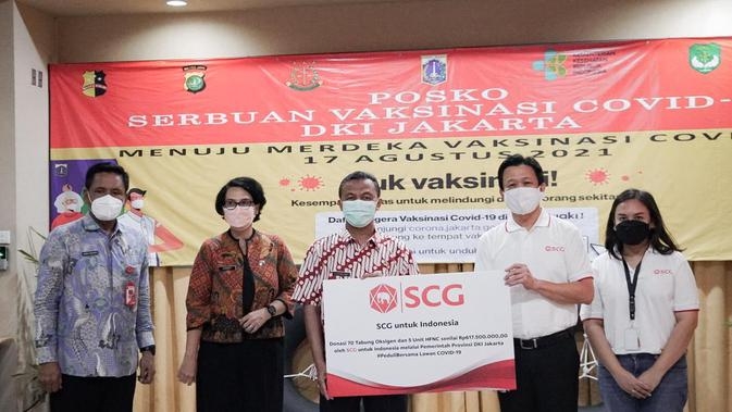 SCG Donasikan Oksigen Serta Kebutuhan Lainnya untuk RS Darurat Covid-19 di DKI Jakarta dan Jatim