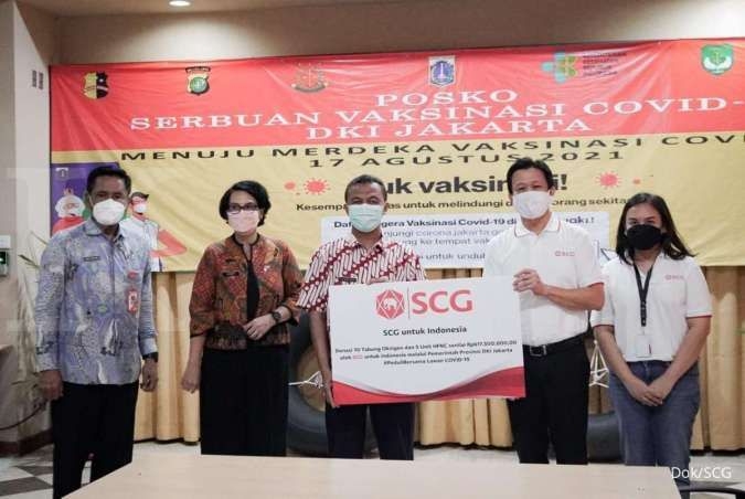 SCG Donasi Oksigen & Paper Bed, Senilai Lebih Rp 1.2 Miliar untuk Jabar