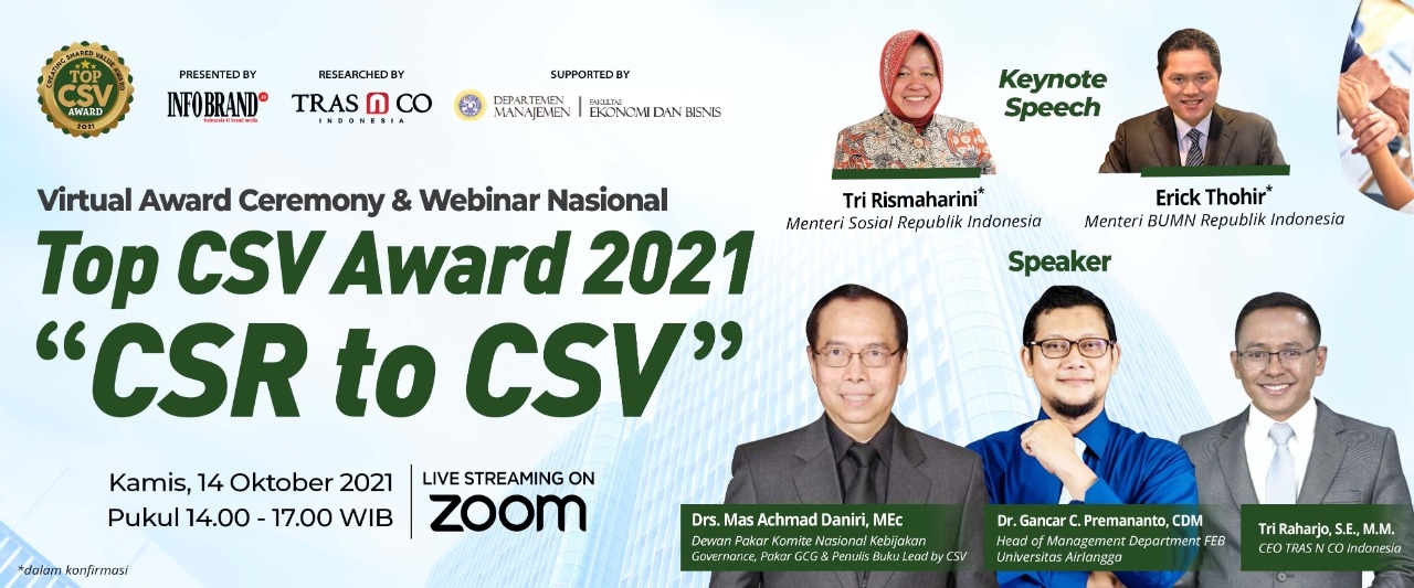 Top CSV Award 2021, Ajang Penghargaan CSV Pertama di Indonesia