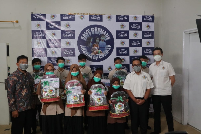 INSA Beri Santunan 250 Anak Yatim Terdampak Pandemi