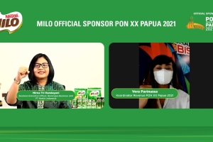 Milo Resmi Jadi Official Sponsor PON XX Papua 2021