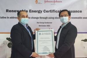 Johnson & Johnson Gandeng Star Energy Geothermal Hasilkan Listrik Terbarukan