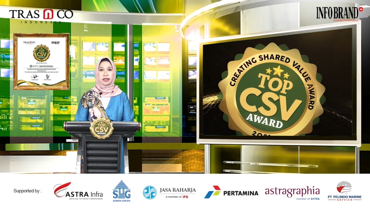 Gagas Metode Melukis Untuk Tuna Netra, Magister Manajemen Fakultas Ekonomi Bisnis Universitas Airlangga Sabet TOP CSV Award 2021