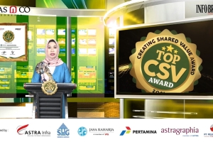Gagas Metode Melukis Untuk Tuna Netra, Magister Manajemen Fakultas Ekonomi Bisnis Universitas Airlangga Sabet TOP CSV Award 2021
