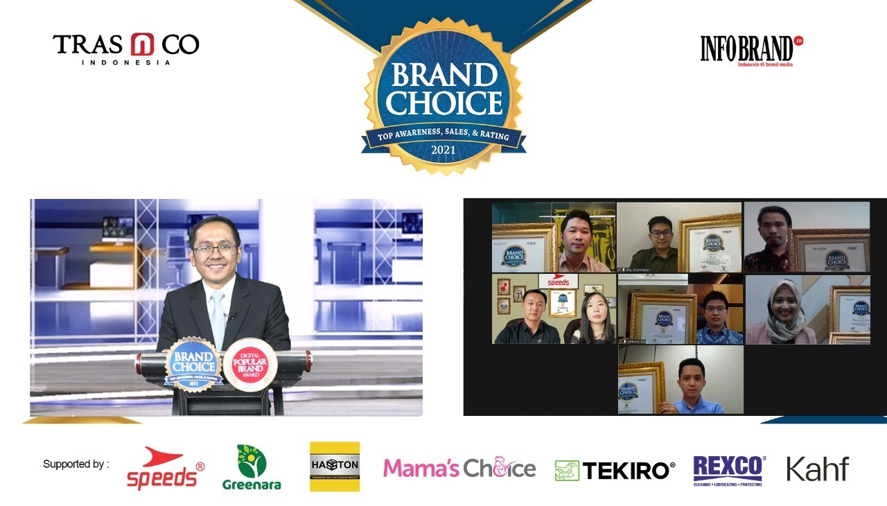 Deretan Brand Ternama, Raih Brand Choice Award 2021