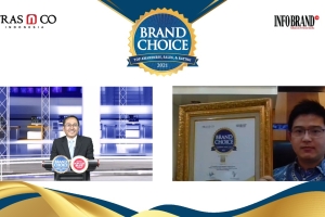 Unggul di Kategori Gergaji, Hasston Sabet Penghargaan Brand Choice Award 2021