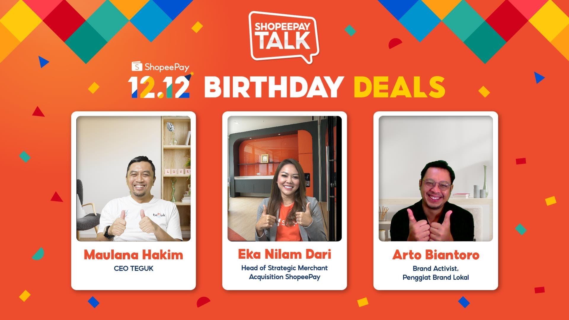 ShopeePay 12.12 Birthday Deals Hadir Rayakan Pencapaian UMKM Sepanjang 2021